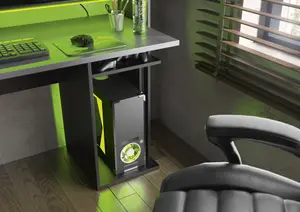 Diagone Black Ultimate Gaming Desk