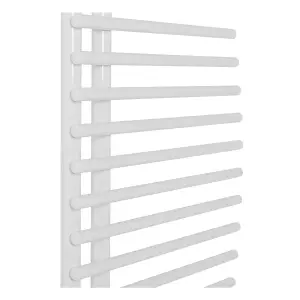 Right Radiators 1000x550 mm Curved Ladder Warmer Rads Designer Heated Towel Rail Radiator White