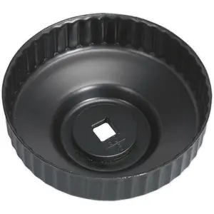 86mm Oil Filter Cap Wrench - 45 Flutes - 3/8" Sq Drive - Low Profile Design