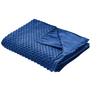 Weighted Blanket Cover CALLISTO 120 x 180 cm Navy Blue