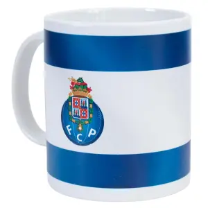 FC Porto Crest Ceramic Mug Blue/White (One Size)