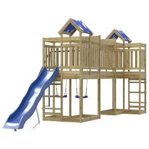 Berkfield Outdoor Playset Impregnated Wood Pine