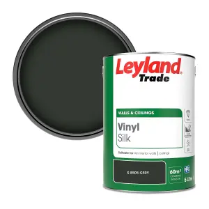 Leyland Trade Vinyl Silk Walls & Ceilings Emulsion Paint (S 8505-G50Y) - 5L