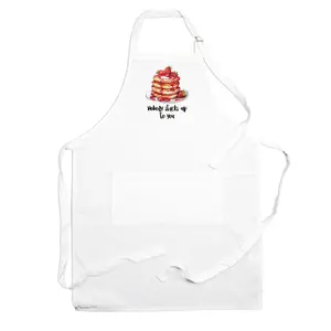 Purely Home Food Pun Novelty Kitchen Apron - Cooking & Baking Gift - Pancakes