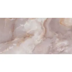 Onyx Coral Pink XL 600mm x 1200mm Porcelain Wall & Floor Tiles (Pack of 2 w/ Coverage of 1.44m2)