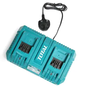 Total Li-Ion 20V 2 Port Charger - TFCLI2082