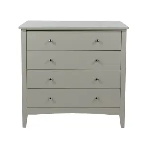 4 drawer chest  - Como Light Grey