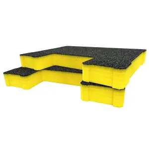 Shadow Foam Inserts for Stanley FATMAX Deep Pro Organiser (Yellow 50mm)