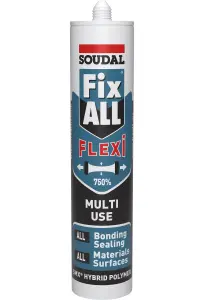 Soudal Fix All White Hybrid General-purpose Sealant, 290ml