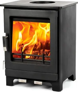 Mazona Ripley 5Kw Multifuel Woodburning Stove, Freestanding, Eco Design Approved, Defra Approved