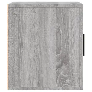 Berkfield TV Cabinet Grey Sonoma 100x35x40 cm Engineered Wood