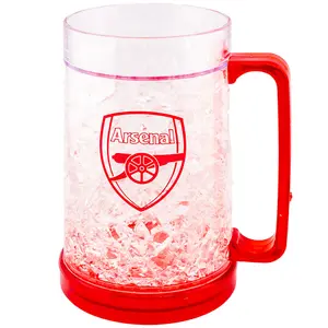 nal FC Crest Freezer Tankard Red/Clear (One Size)