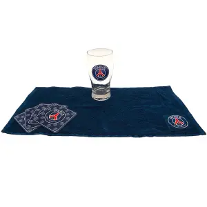 Paris Saint Germain FC Crest Bar Set Blue/Red/White (One Size)