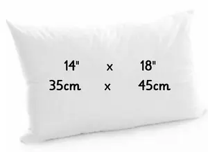 Oblong Cushion Pads Rectangular Shape Cushion Insert Hollowfiber Filled Inner Fillers Extra Filled Cushion