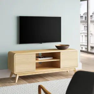 Justine TV Stand for TVs up to 60" Oak