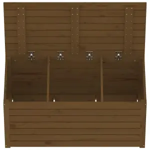 Berkfield Garden Box Honey Brown 101x50.5x46.5 cm Solid Wood Pine