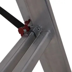 Werner 4-way Aluminium, plastic & rubber Combination Ladder