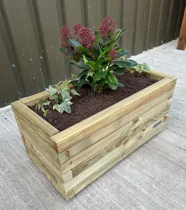 Simply Wood Signature Classic TROUGH Planter - Large