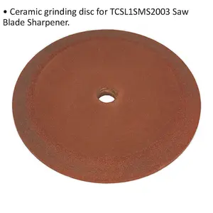 105mm Ceramic Grinding Disc for ys08972 Bench Mounted Saw Blade Sharpener