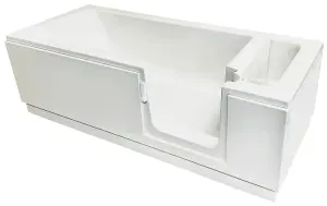 Lisna Waters Grenada Right Hand Full Length Easy Access Walk In Bath 1685mm x 700mm