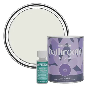 Rust-Oleum Sage Mist Satin Bathroom Tile Paint 750ml