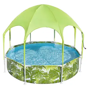 Bestway 8' x 20" Splash-in-Shade Play Swimming Pool