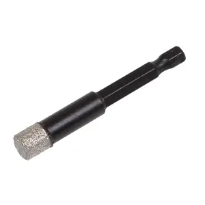 Diamond Drill Bit Hex 8mm. Vacuum brazed diamond drill bit