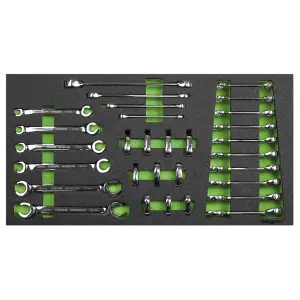 Siegen Specialised Spanner Set with Tool Tray 30pc