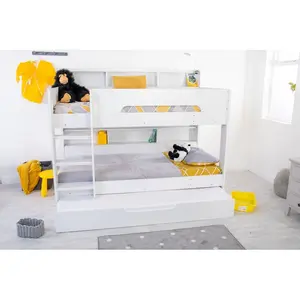 Eakes Single (3') Standard Bunk Bed with Trundle