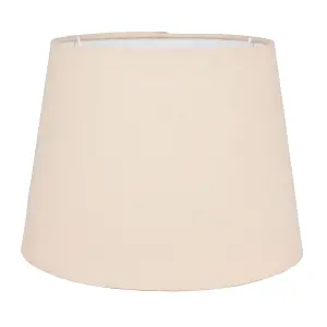 ValueLights Aspen Modern Tapered Table Floor Lamp Light Shade with Beige Fabric Finish