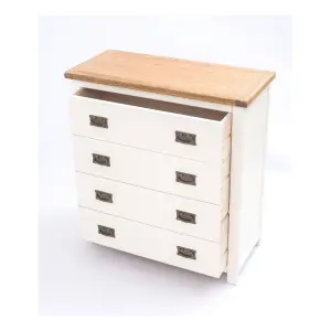 Lovere 4 Drawer Chest of Drawers Bras Drop Handle