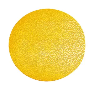 Durable Heavy Duty Adhesive Floor Marking Dot Circle Shape - 10 Pack - Yellow