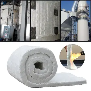 White High Temperature Insulation Roll Ceramic Fiber Blanket 25mm(T)