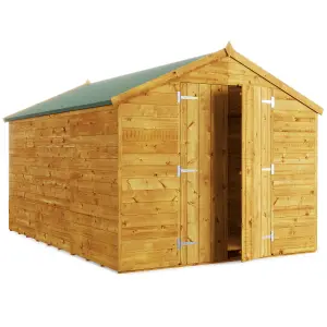 BillyOh Master Tongue and Groove Apex Wooden Shed - 12x8 - Windowless