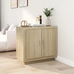 Jaylind Sideboard 80x40x75 cm Engineered Wood Sonoma Oak