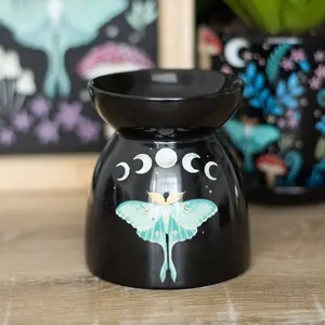 Ceramic Luna Moth Print Indoor Oil Burner