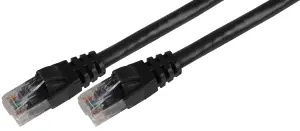 TUK - 0.5m Black Cat6 Ethernet Patch Lead