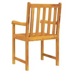 Berkfield Garden Chairs 2 pcs Solid Acacia Wood