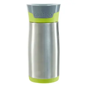 Maison by Premier Contigo Aria Grey And Green 300ml Auto Seal Mug