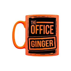 Grindstore The Office Ginger Mug Neon Orange/Black (One Size)