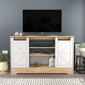 Decorotika Ahris TV Stand TV Unit for TVs up to 63 inch