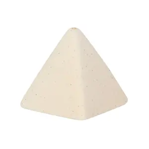 Something Different Pyramid Incense Stick Holder Cream (One Size)