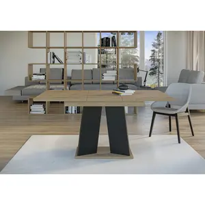 Extendable Dining Table Alekzander Brown/Black