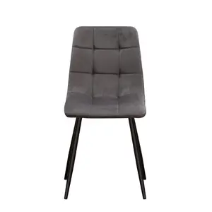 Eyre Upholstered Dining Chair Grey