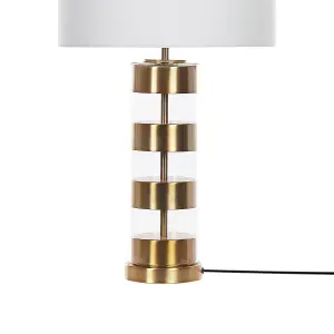 Beliani Modern Table Lamp Gold BEATTON