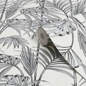 Julien MacDonald Honolulu Silver Tropical Wallpaper