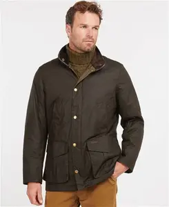 Barbour Hereford Waxed Jacket Rustic XL