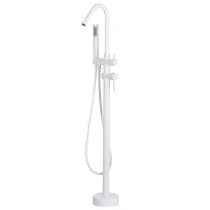 Freestanding Bathtub Faucet VICTORIA White