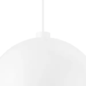 GoodHome Songor White Pendant Light shade (D)38cm