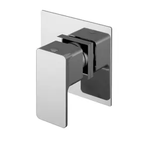 Empire Square Concealed Shower Stop Tap - Chrome - Balterley